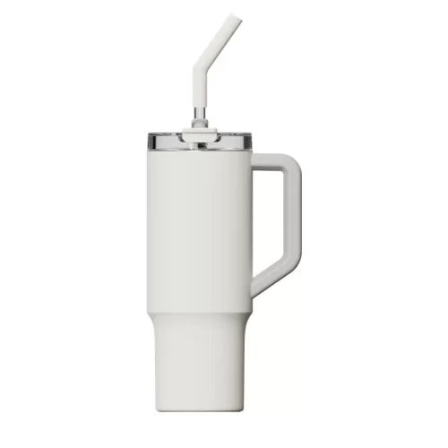 Copo Térmico Xiaomi Straw Mug XMXGB01PL de 1 Litros - Branco
