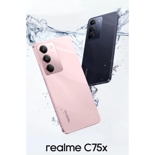 Celular Realme C75X NFC Tela 6.67" Câmera Dupla 50MP * 256GB 8GB Ram Anatel