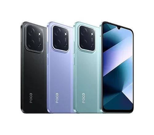 Smartphone Poco C85 4G 256gb + 8gb ram Global Lacrado - Bateria 6.000mAh - Camera 50mp